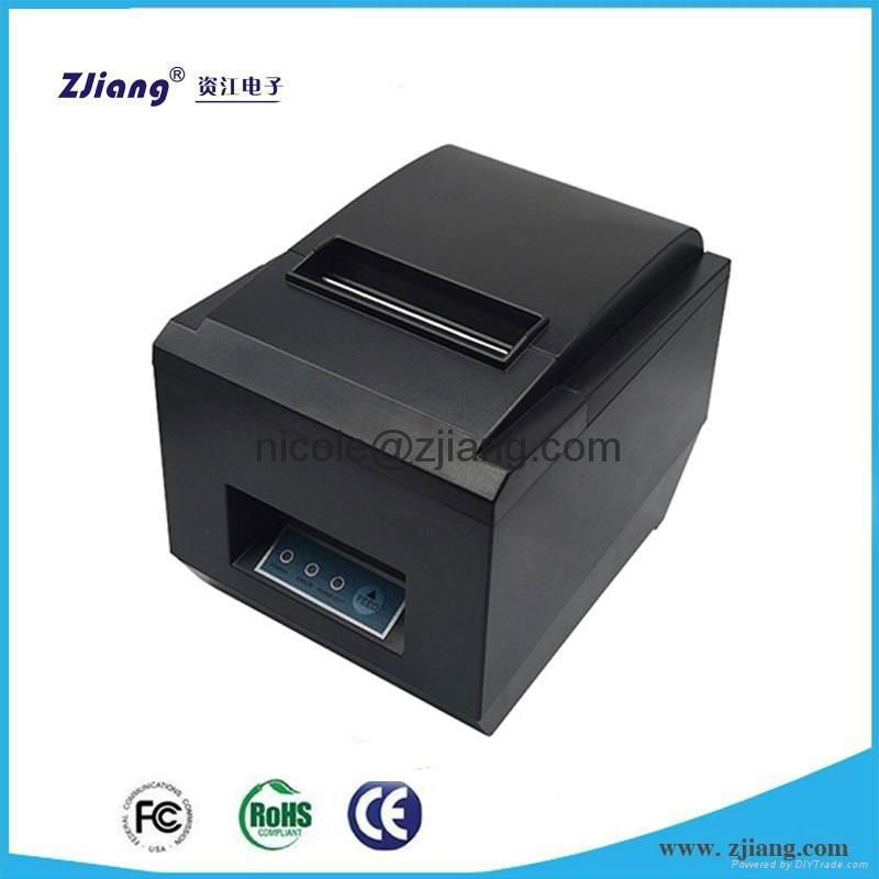 USB+Lan+RS232 80 mm thermal printer , receipt ticket printer with auto cutter  2