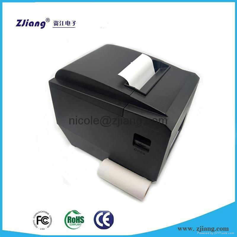 USB+Lan+RS232 80 mm thermal printer , receipt ticket printer with auto cutter  3