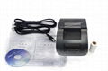 Mini supermarket 58mm thermal USB receipt printer with free driver CD for small 