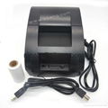 Mini supermarket 58mm thermal USB receipt printer with free driver CD for small  4