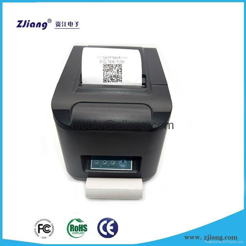 Zjiang wifi thermal printer with free sdk-auto cutter pos-8320 3