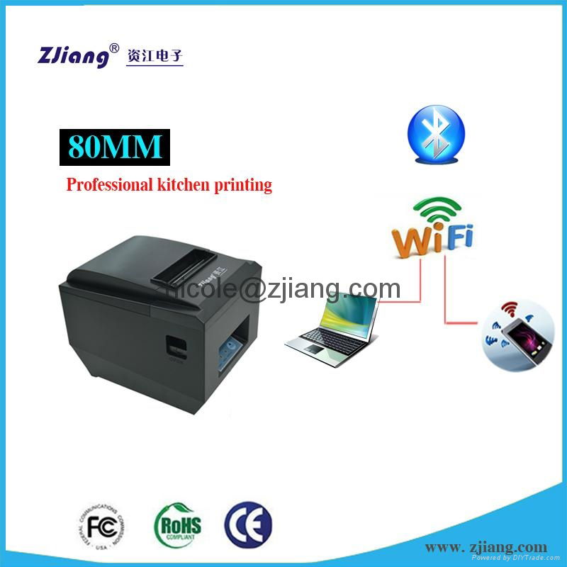 Pos 80 printer thermal driver restaurant food order receipt printer wifi wireles 3