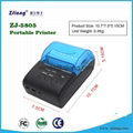 Cheap thermal printers mobile wireless bluetooth printer ios ZJ-5805