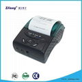 Hand held bluetooth USB printer mini small printer blue tooth receipt printer 5