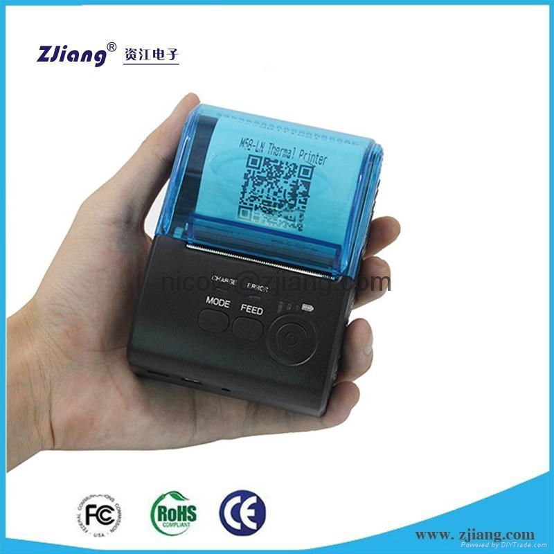 Direct thermal type handheld portable 2" bluetooth android printer 4