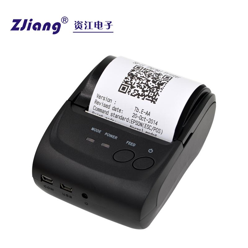 Bluetooth portable printer BT thermic printer with bluetooth pos software pos/zj 3