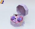 Octagon shaped flower box gift box 1