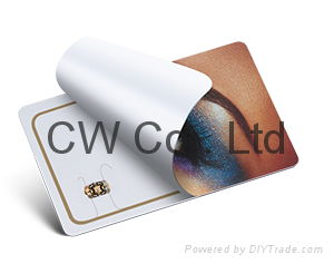 Customized Design 13.56Mhz PVC contactless NFC card