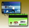 Custom nfc plastic pvc rfid card with magnetic strip