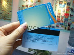 CMYK spot UV business pvc card 