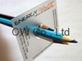 clear / frosted Full Color Transparent business Card  1