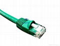 UTP Cat.6 Patch Cord Cap Molded Boot Green Color 1