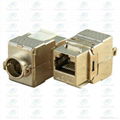 Shielded Golden plated RJ45 Horizontal