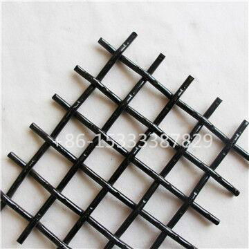 Square Hole Carbon Steel Crimped Wire Mesh