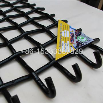 Square Hole Carbon Steel Crimped Wire Mesh 2