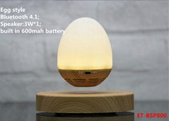 Levitation wireless Bluetooth speaker with led lgiht