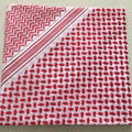 Red/White Traditional Arab yashmagh 2