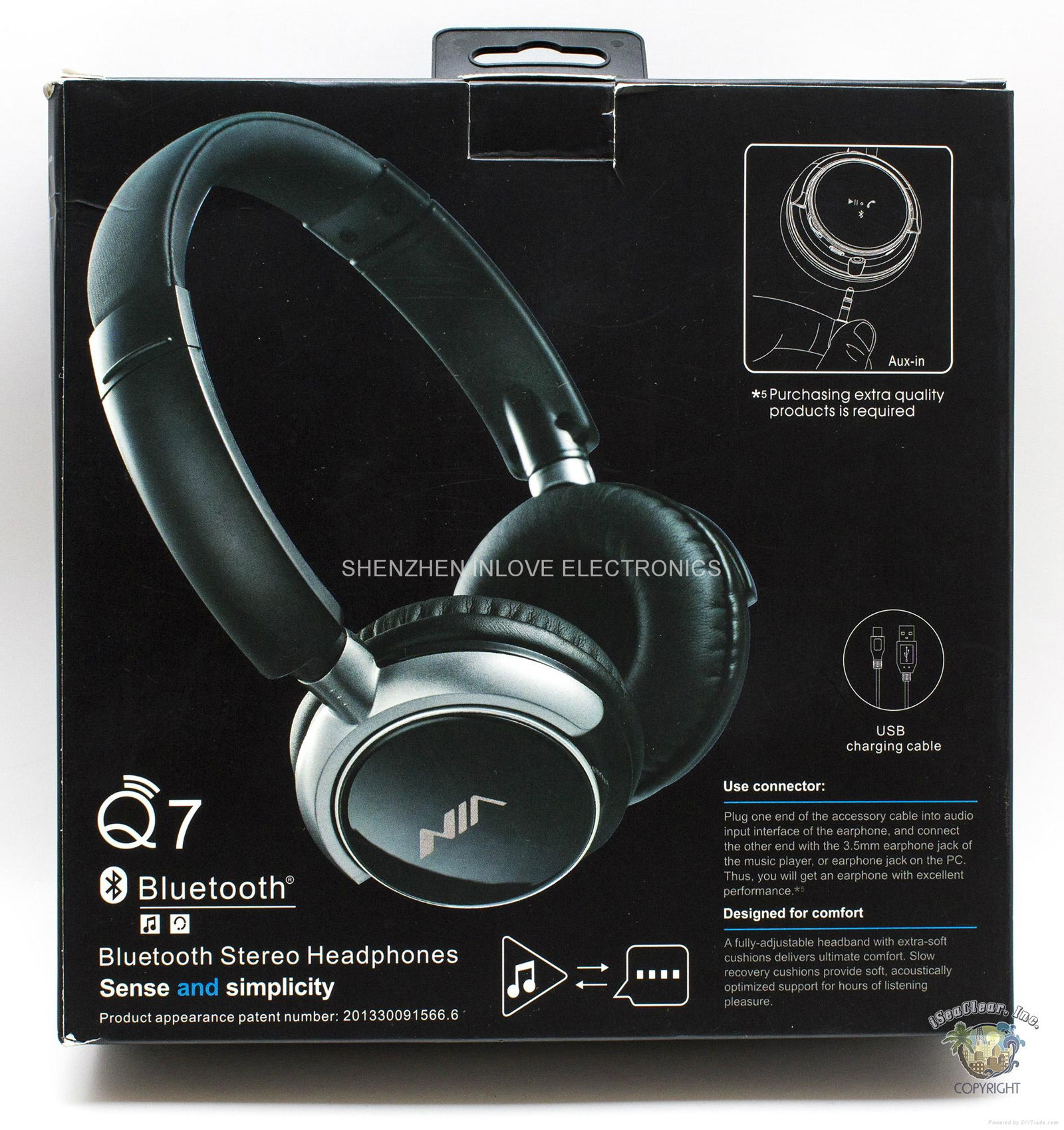 NIA headphone bluetooth headphone NIA-MRH Q7 2
