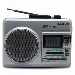 Am /FM Dual Band Radio Cassette Recorder