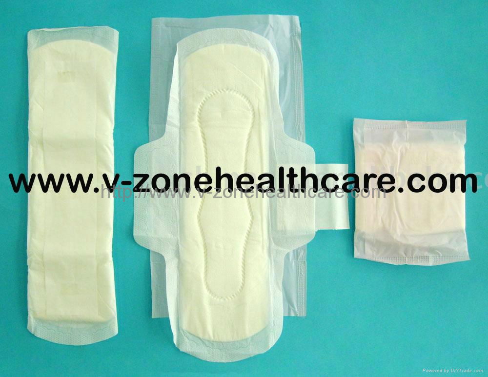 Sanitary Napkins VProtect Secure Regular (India Manufacturer) Raw