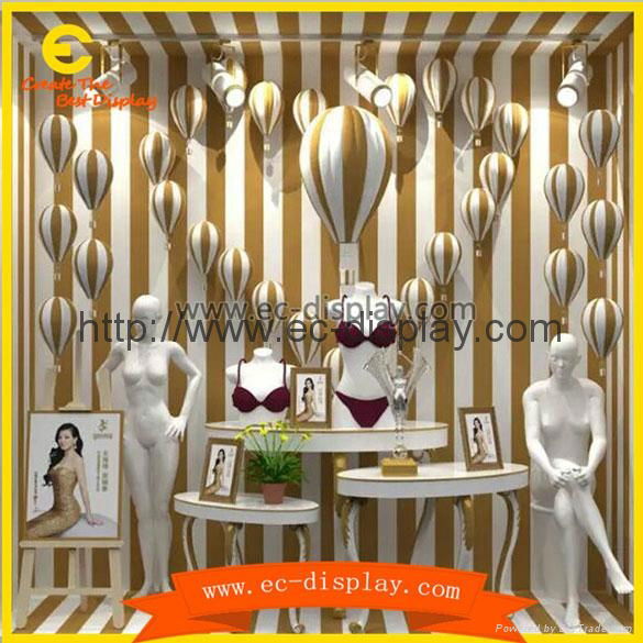 custom underwear store for visual window display props balloon