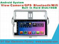 Android system 5.1 car dvd  for Toyota Prado 2014 1