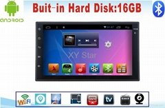 Android system car dvd for Universal 7inch with Car GPS