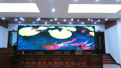 广州伟源LED室内全彩色显示屏 