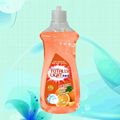 500ml orange flavor wholesales dish washing liquid