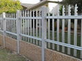 Galvanized Palisade Fence 1