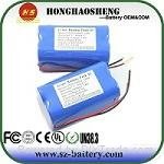 From factory lithium ion battery 18650 7.4v 4400mah batteries for Communication  2