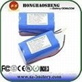 From factory lithium ion battery 18650 7.4v 4400mah batteries for Communication  2