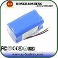 From factory lithium ion battery 18650 7.4v 4400mah batteries for Communication  3