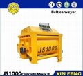 Conjoined JS1000 Concrete Mixer