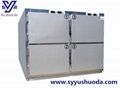 HIgh quality Stainless steel 4 corpse  Mortuary refrigerator 1