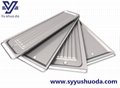 Satinless steel mortuary body tray