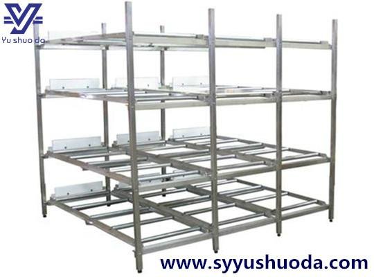 Stainless steel mortuary corpses rack 