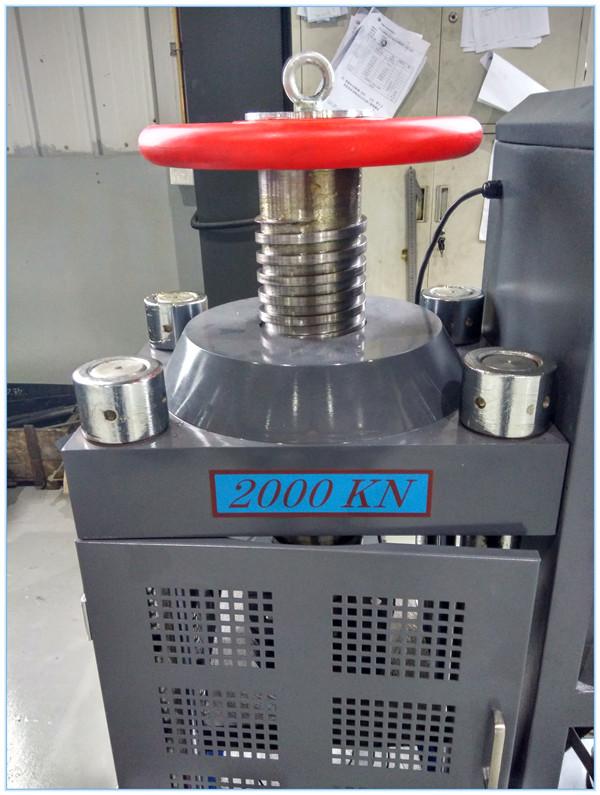 2000kN Manual Brick compression testing machine 4