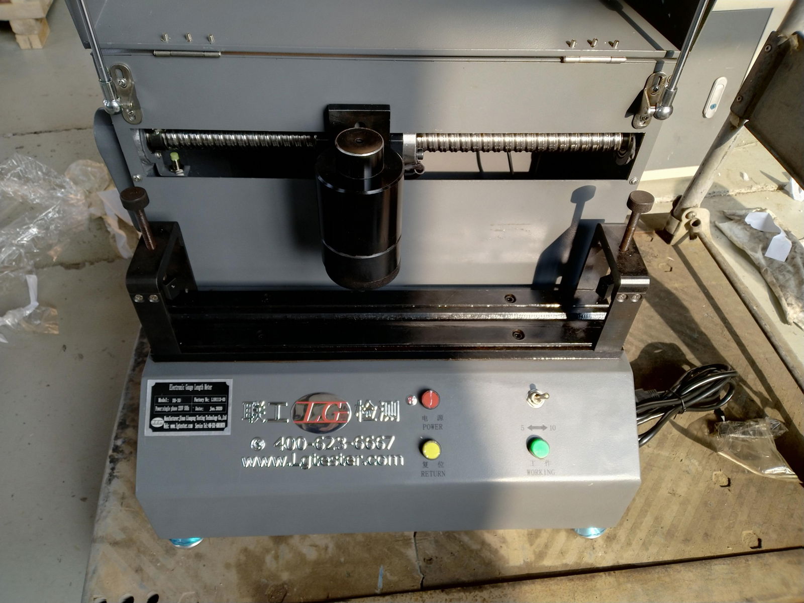 Tensile testing machine usage rebar striking point machine (DB-30) 4
