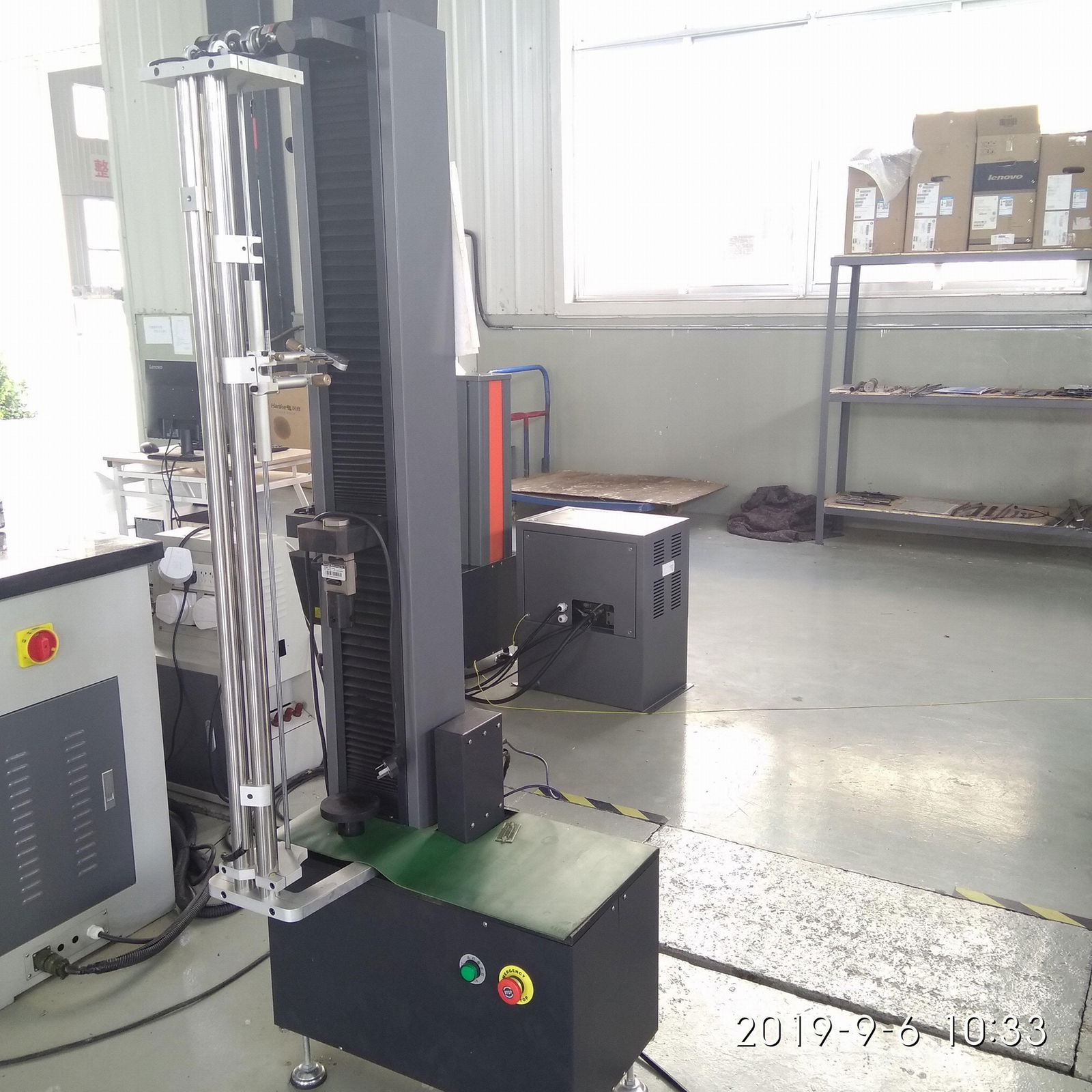 0.1kN Computer Control Electronic Tensile Testing Machine 4