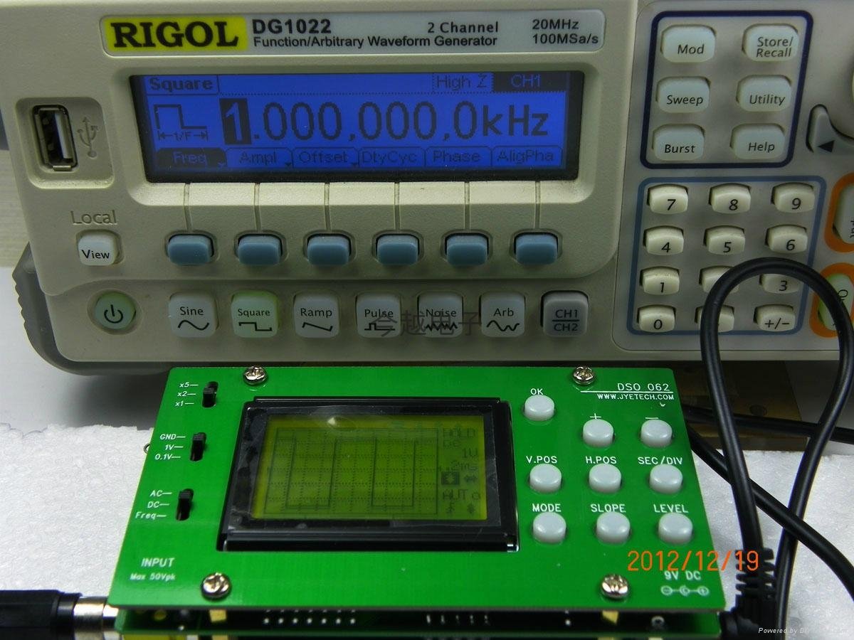 音频信号观测专用数字存储示波器 4