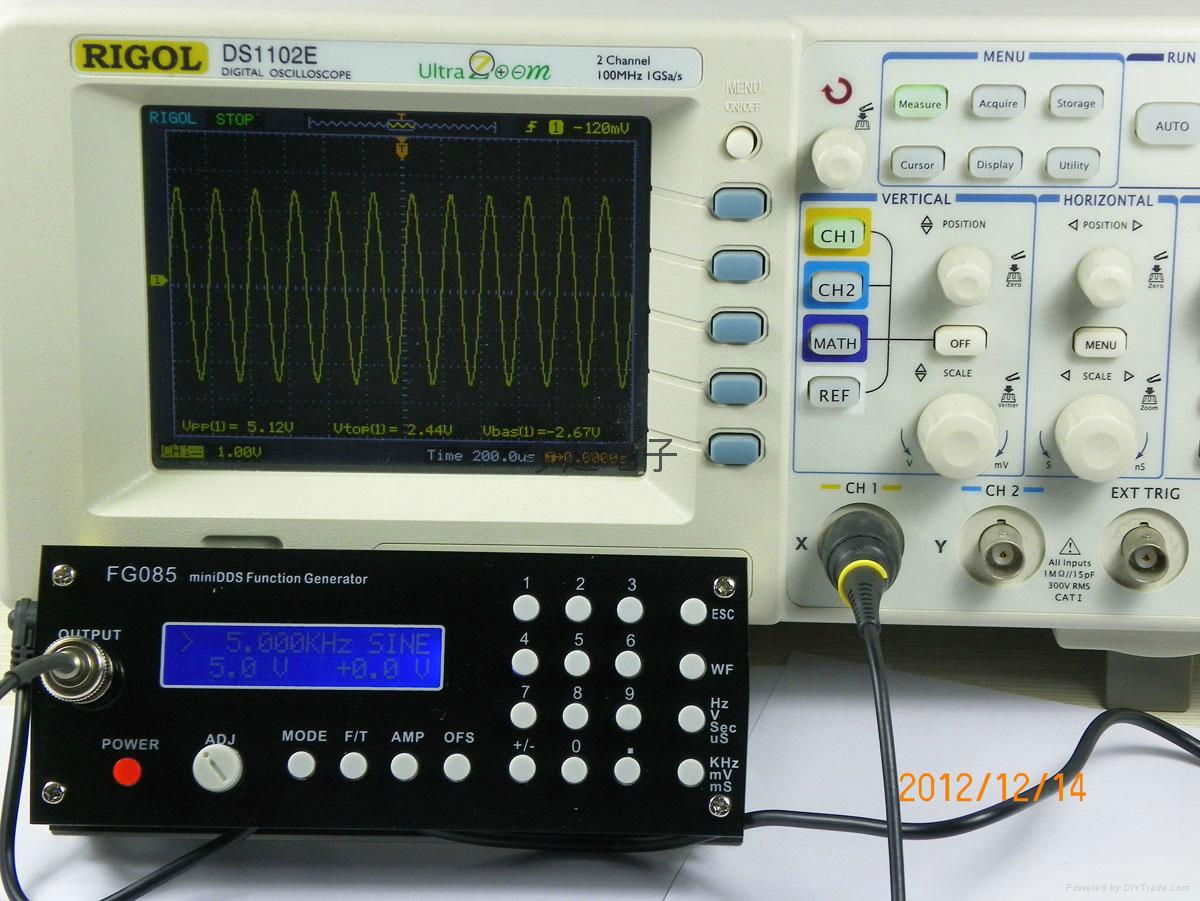 miniDDS Function Generator 4