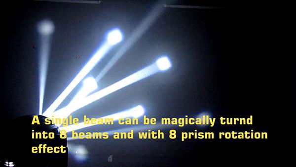 New 4PCS 25W LED Super Beam Moving Head Light 4