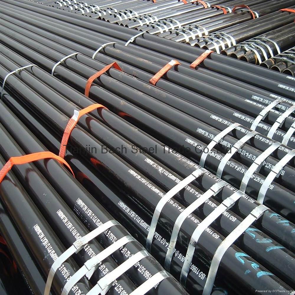 Q195 Q235 Q345 ERW Carbon Steel Pipe 4