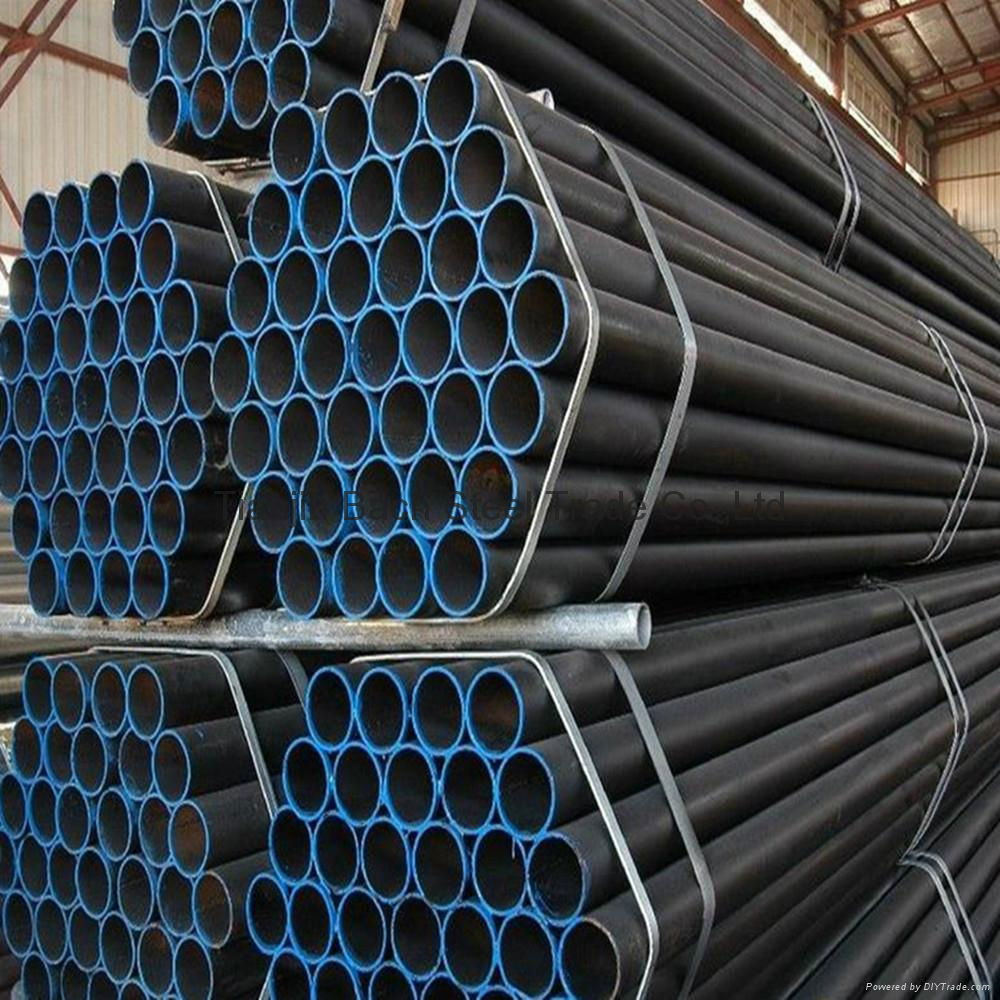 Q195 Q235 Q345 ERW Carbon Steel Pipe 5