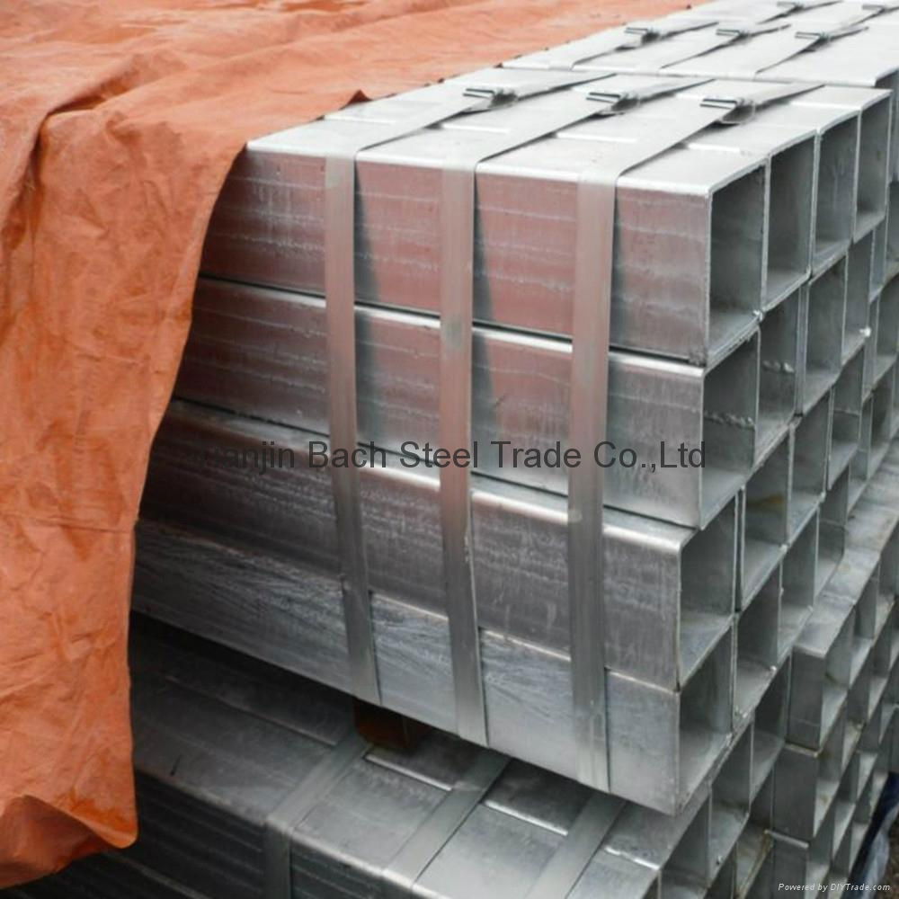 GI Galvanized Square Steel Tube Pipe 5