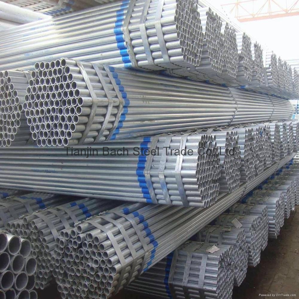 GI Galvanized Round Steel Pipe for Greenhouse
