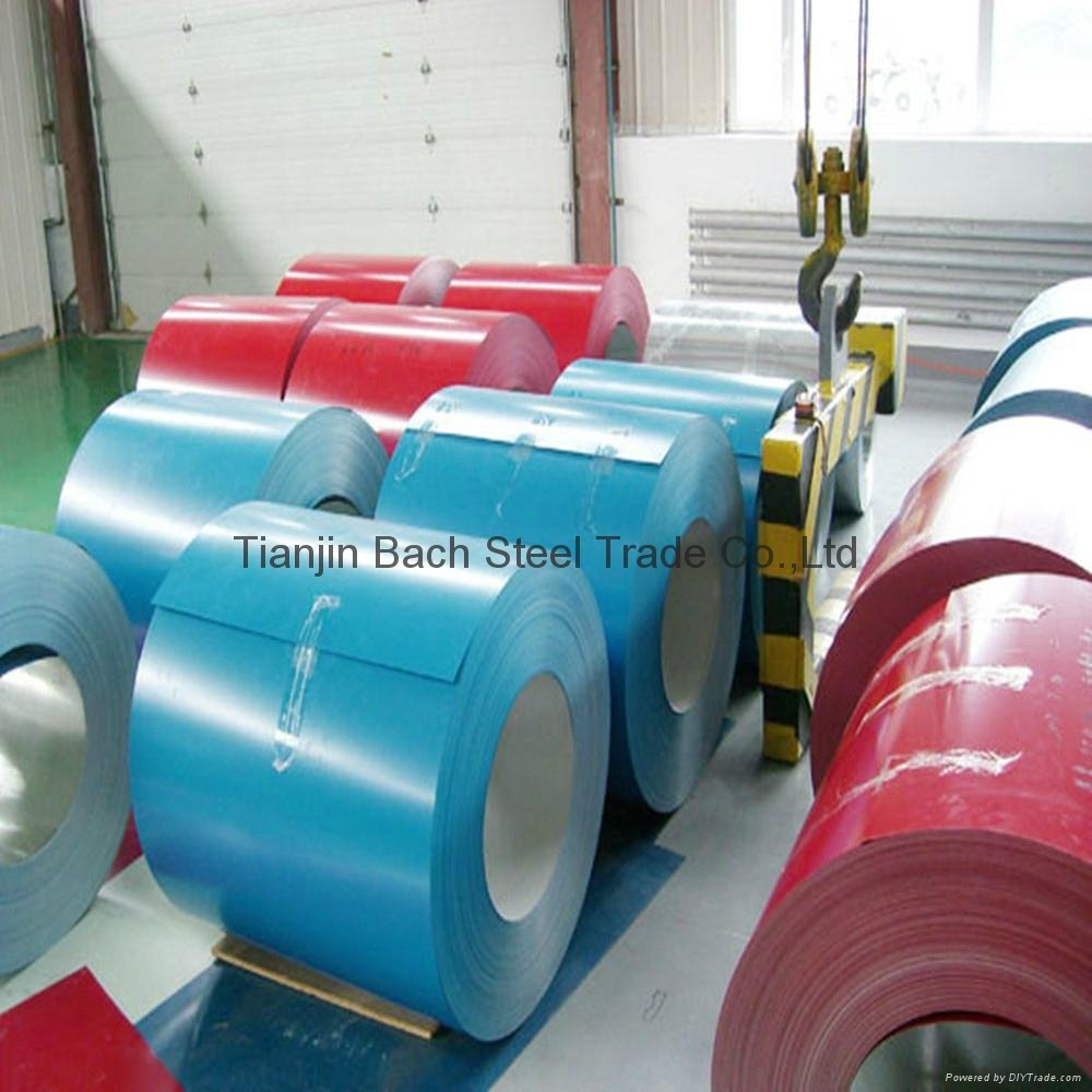 high quality ppgi & ppgl prepainted steel coil 3