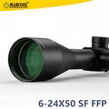 Marcool tactical optics EVV 6-24x50 riflescope  4