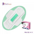 Natural Herbal Anion OEM Ladies Sanitary Napkin with Size 290mm/240mm 2